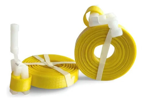 FLEJE DE PLASTICO AMARILLO